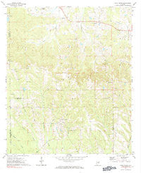 China Grove Alabama Historical topographic map, 1:24000 scale, 7.5 X 7.5 Minute, Year 1971