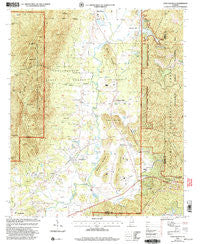 Choccolocco Alabama Historical topographic map, 1:24000 scale, 7.5 X 7.5 Minute, Year 2001