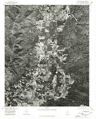 Choccolocco Alabama Historical topographic map, 1:24000 scale, 7.5 X 7.5 Minute, Year 1975
