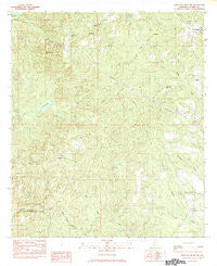 Choctaw Bluff NE Alabama Historical topographic map, 1:24000 scale, 7.5 X 7.5 Minute, Year 1983