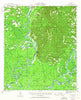 Choctaw Bluff Alabama Historical topographic map, 1:62500 scale, 15 X 15 Minute, Year 1943