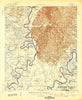 Choctaw Bluff Alabama Historical topographic map, 1:62500 scale, 15 X 15 Minute, Year 1946