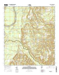 Chrysler Alabama Current topographic map, 1:24000 scale, 7.5 X 7.5 Minute, Year 2014
