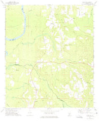 Chrysler Alabama Historical topographic map, 1:24000 scale, 7.5 X 7.5 Minute, Year 1972