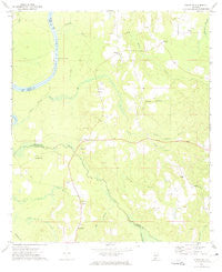 Chrysler Alabama Historical topographic map, 1:24000 scale, 7.5 X 7.5 Minute, Year 1972