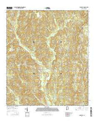 Chunchula Alabama Current topographic map, 1:24000 scale, 7.5 X 7.5 Minute, Year 2014