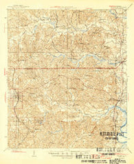 Citronelle Alabama Historical topographic map, 1:62500 scale, 15 X 15 Minute, Year 1946