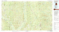 Citronelle Alabama Historical topographic map, 1:100000 scale, 30 X 60 Minute, Year 1984