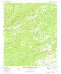 Clairmont Springs Alabama Historical topographic map, 1:24000 scale, 7.5 X 7.5 Minute, Year 1969
