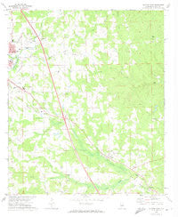 Clanton East Alabama Historical topographic map, 1:24000 scale, 7.5 X 7.5 Minute, Year 1972