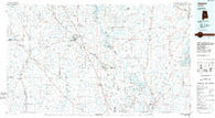 Clanton Alabama Historical topographic map, 1:100000 scale, 30 X 60 Minute, Year 1986