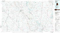 Clanton Alabama Historical topographic map, 1:100000 scale, 30 X 60 Minute, Year 1986