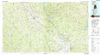 Clanton Alabama Historical topographic map, 1:100000 scale, 30 X 60 Minute, Year 1987