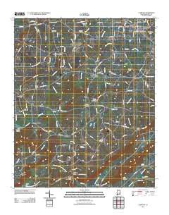 Clarence Alabama Historical topographic map, 1:24000 scale, 7.5 X 7.5 Minute, Year 2011