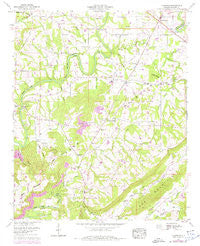 Clarence Alabama Historical topographic map, 1:24000 scale, 7.5 X 7.5 Minute, Year 1958
