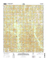 Claud Alabama Current topographic map, 1:24000 scale, 7.5 X 7.5 Minute, Year 2014