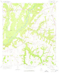 Clayhatchee Alabama Historical topographic map, 1:24000 scale, 7.5 X 7.5 Minute, Year 1957