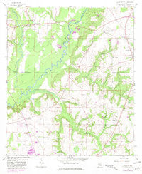 Clayhatchee Alabama Historical topographic map, 1:24000 scale, 7.5 X 7.5 Minute, Year 1957