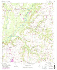 Clayhatchee Alabama Historical topographic map, 1:24000 scale, 7.5 X 7.5 Minute, Year 1957