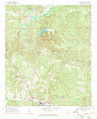 Clayton North Alabama Historical topographic map, 1:24000 scale, 7.5 X 7.5 Minute, Year 1968