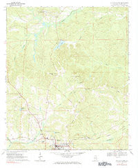 Clayton North Alabama Historical topographic map, 1:24000 scale, 7.5 X 7.5 Minute, Year 1968
