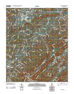 Cleveland Alabama Historical topographic map, 1:24000 scale, 7.5 X 7.5 Minute, Year 2011