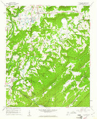 Cleveland Alabama Historical topographic map, 1:24000 scale, 7.5 X 7.5 Minute, Year 1958