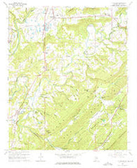 Cleveland Alabama Historical topographic map, 1:24000 scale, 7.5 X 7.5 Minute, Year 1958