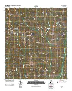 Clio Alabama Historical topographic map, 1:24000 scale, 7.5 X 7.5 Minute, Year 2011