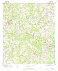 Clio Alabama Historical topographic map, 1:24000 scale, 7.5 X 7.5 Minute, Year 1969