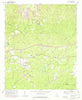 Coaling Alabama Historical topographic map, 1:24000 scale, 7.5 X 7.5 Minute, Year 1969