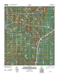 Coatopa Alabama Historical topographic map, 1:24000 scale, 7.5 X 7.5 Minute, Year 2011