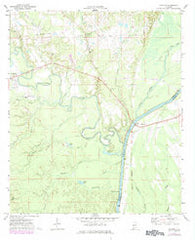 Coatopa Alabama Historical topographic map, 1:24000 scale, 7.5 X 7.5 Minute, Year 1971