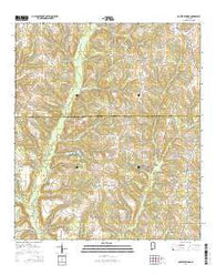 Coffee Springs Alabama Current topographic map, 1:24000 scale, 7.5 X 7.5 Minute, Year 2014