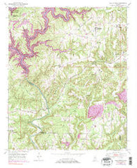 Cold Springs Alabama Historical topographic map, 1:24000 scale, 7.5 X 7.5 Minute, Year 1949