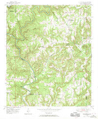 Cold Springs Alabama Historical topographic map, 1:24000 scale, 7.5 X 7.5 Minute, Year 1949