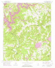 Cold Springs Alabama Historical topographic map, 1:24000 scale, 7.5 X 7.5 Minute, Year 1949