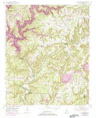 Cold Springs Alabama Historical topographic map, 1:24000 scale, 7.5 X 7.5 Minute, Year 1949