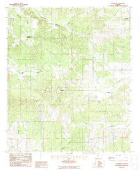 Collirene Alabama Historical topographic map, 1:24000 scale, 7.5 X 7.5 Minute, Year 1987