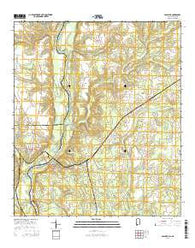 Columbia Alabama Current topographic map, 1:24000 scale, 7.5 X 7.5 Minute, Year 2014