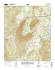 Columbiana Alabama Current topographic map, 1:24000 scale, 7.5 X 7.5 Minute, Year 2014
