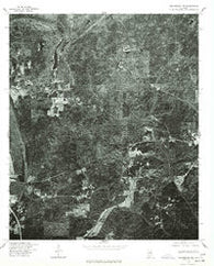 Columbiana NW Alabama Historical topographic map, 1:24000 scale, 7.5 X 7.5 Minute, Year 1975