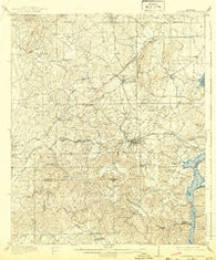 Columbiana Alabama Historical topographic map, 1:62500 scale, 15 X 15 Minute, Year 1911