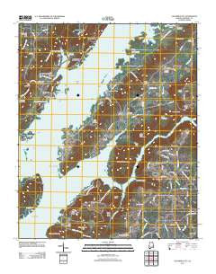 Columbus City Alabama Historical topographic map, 1:24000 scale, 7.5 X 7.5 Minute, Year 2011