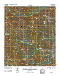 Comer Alabama Historical topographic map, 1:24000 scale, 7.5 X 7.5 Minute, Year 2011
