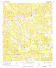 Comer Alabama Historical topographic map, 1:24000 scale, 7.5 X 7.5 Minute, Year 1973