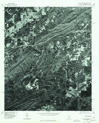Cooks Springs Alabama Historical topographic map, 1:24000 scale, 7.5 X 7.5 Minute, Year 1975