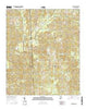 Copeland Alabama Current topographic map, 1:24000 scale, 7.5 X 7.5 Minute, Year 2014