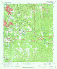 Cottondale Alabama Historical topographic map, 1:24000 scale, 7.5 X 7.5 Minute, Year 1969