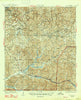 Cottondale Alabama Historical topographic map, 1:62500 scale, 15 X 15 Minute, Year 1934